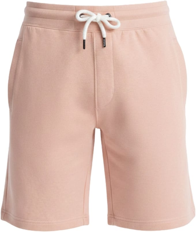 OMBRE Korte Broek - Regular Fit - Katoen - Effen Roze S