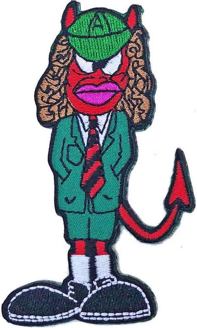 AC/DC - Angus Devil Patch - Multicolours
