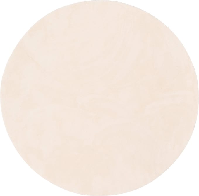 Pergamon Luxus Super Soft Feel Vloerkleed Pearl rond