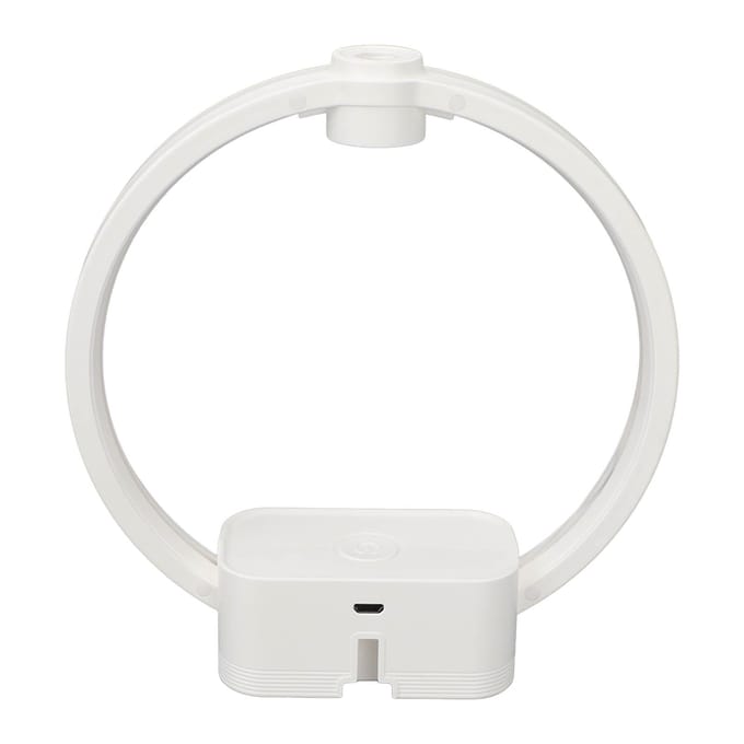 Essentiële Olie Diffuser USB Automatische Spray Lichtgewicht LED Licht 1200mAh Aromatherapie Diffuser white