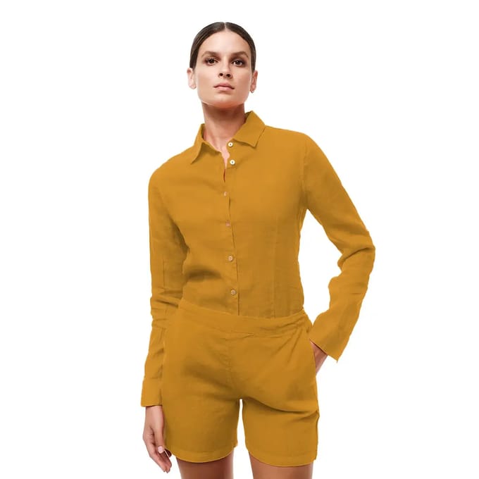 Dameshemd met lange mouwen Haris Cotton Essentials