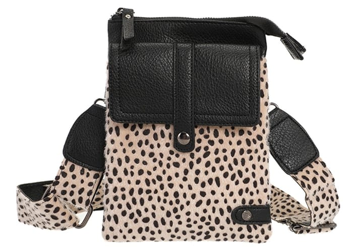 Black dot telefoon- en schoudertasje Tyler- trendy- klein- compact- kerst- moederdag- najaar- herfst- sint