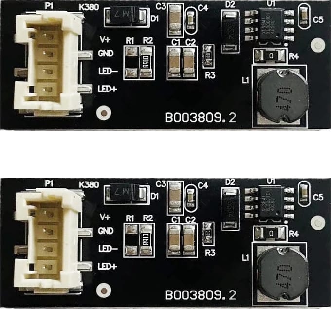 2x LED Achterlicht Printplaat Reparatie Vervanging voor Achterklep Verlichting