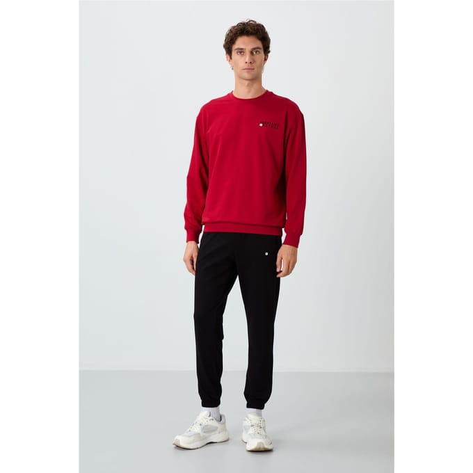 Heren Oversized Trui En Broek Set