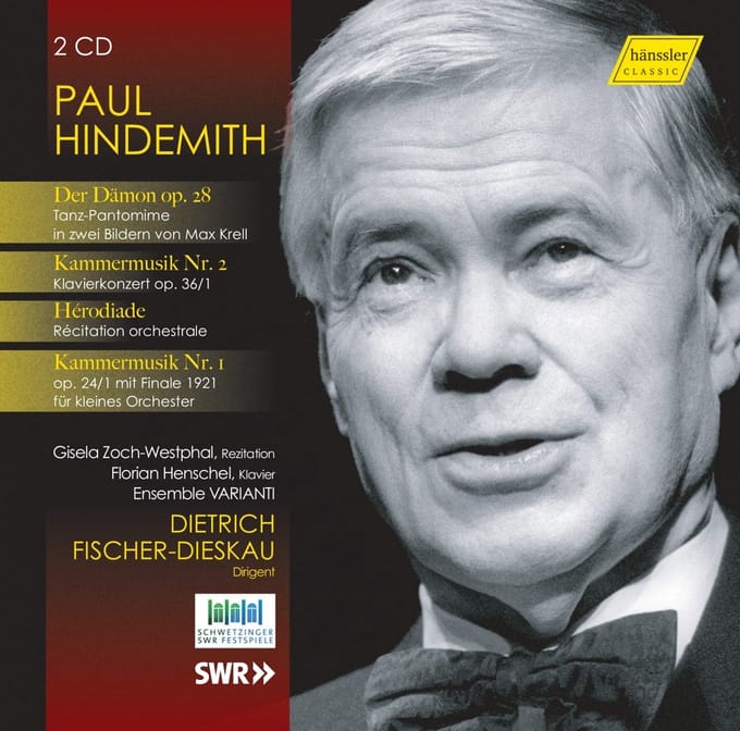 Ensemble Varianti & - Hindemith: Der Damon / Herodiade / Kammermusik 1+2 (2 CD)