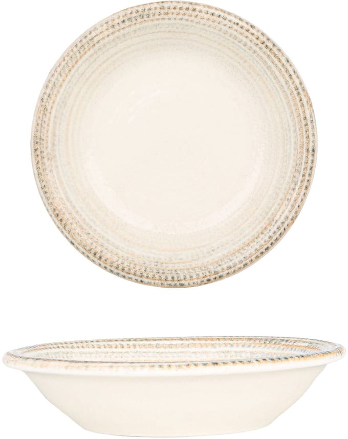 By Bone Serveerschaal - Misis - Porselein - 15 cm (220cc) - set van 2