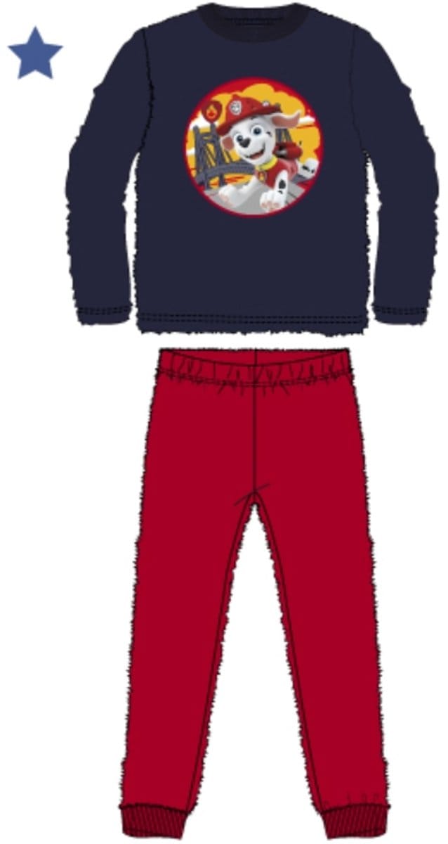Paw Patrol Fleece Pyjama Maat 98