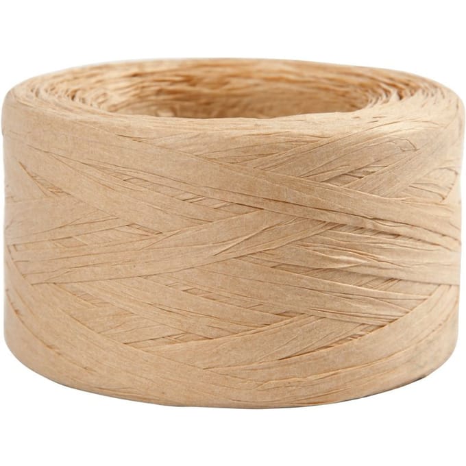 Creativ Company Paper Raffia Yarn Sand Color 100m