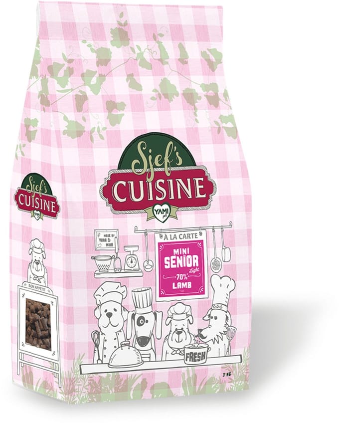 Sjef's Cuisine Senior Mini - Hondenvoer - Lam 3 kg 2-10kg Mini