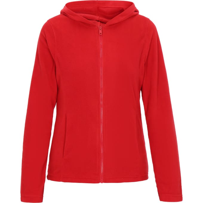 Mymo Fleece jas Dames rood