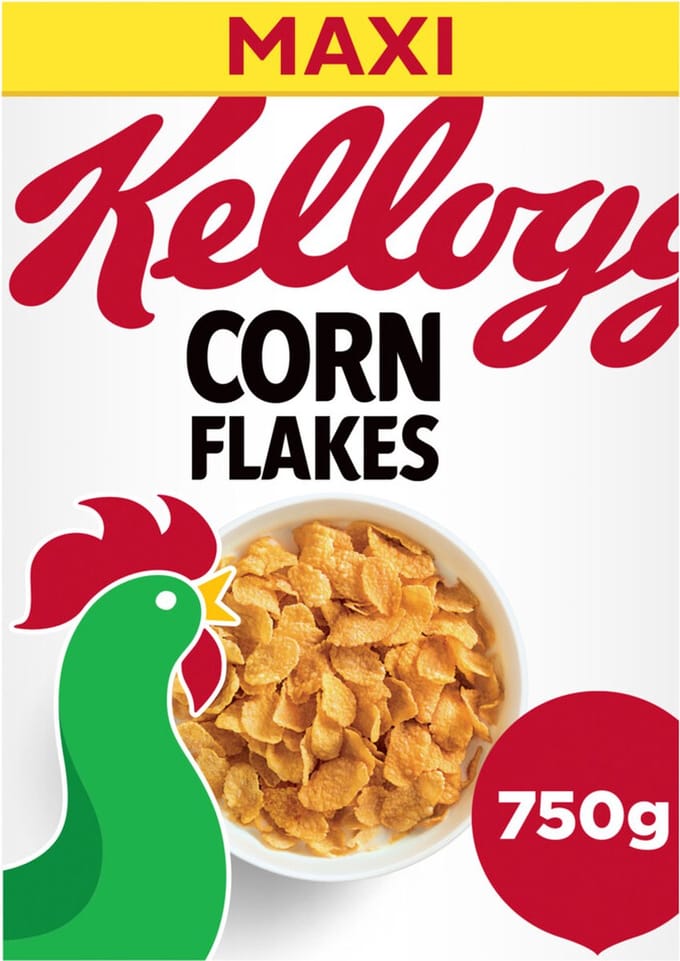 Kellogg's Corn Flakes Ontbijtgranen - 6 x 750 gr - Voordeelverpakking