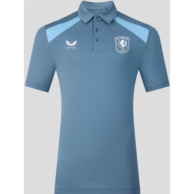 Fc Twente Training 26/27 Spelers Polo - Heren - Blauw