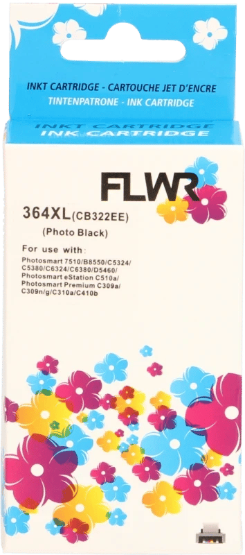 Merkloos - Inktcartridge / Alternatief voor de HP 364XL / Zwart