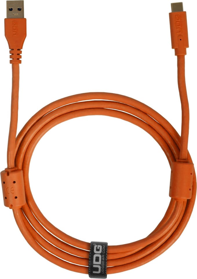 UDG USB 3.0 C-A Orange Straight 1,5m U98001OR - Kabel voor DJs