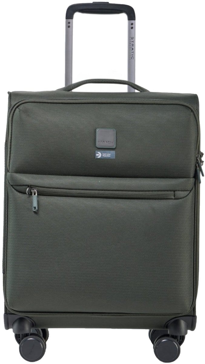 STRATIC Lite - zachte handbagage koffer - 55 cm - Dark Green