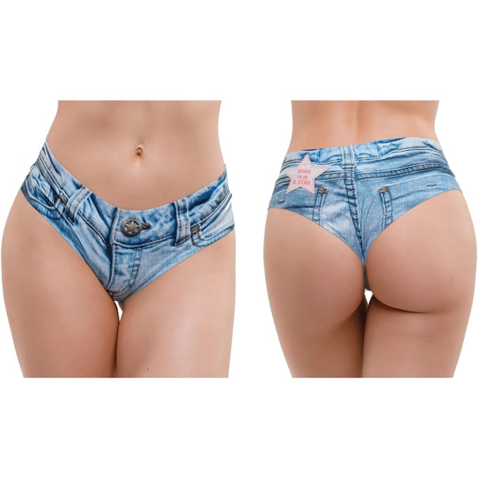 Memème - Jeans Light - Naadloze Slip