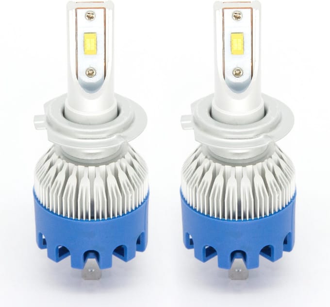 All-in-One Plug-and-Play  60W/6000K H7 LED koplampen  (Set  van 2 stuks)