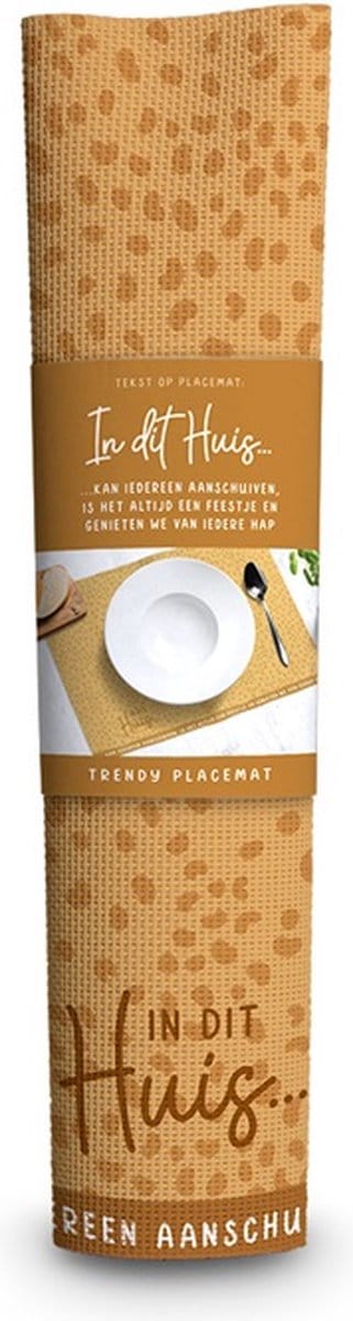 Trendy Placemat In dit huis
