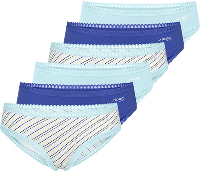 sloggi Dames hipster slip 6 pack GO Crush