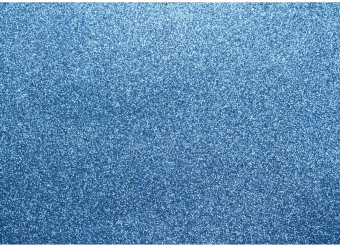 Kangaro glitterkarton - chroom blauw - 50x70cm - pak 10 vel