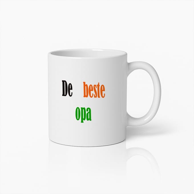 De Beste Opa Mok – Hartverwarmend Cadeau voor Opa’s