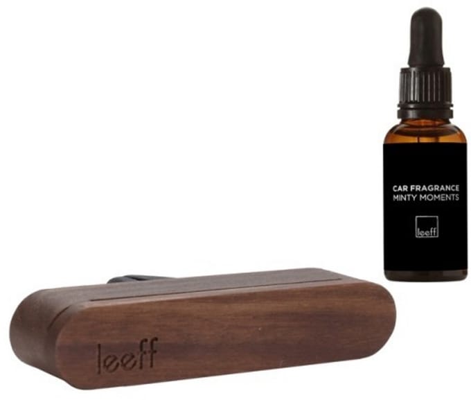 LEEFF - Autoparfum houder met navulling - TODAY IS YOUR DAY - Geur: Minty Moments