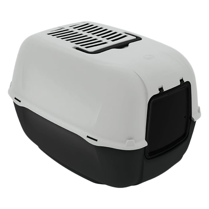 Kattenbak - kattenbak PRIMA - Kunststof - Actieve koolfilter tegen geur - FERPLAST