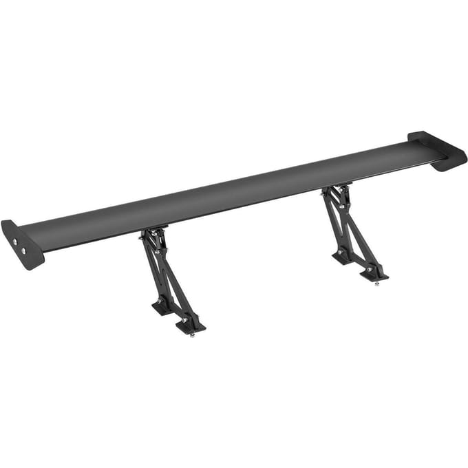 Spoiler Arrière Universel Style GT Aile de Coffre Réglable Course Automobile 43,3''