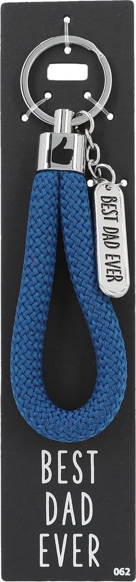 Depesche - Sleutelhanger "Do not forget me!" - motief 062 met de tekst "Best Dad Ever"