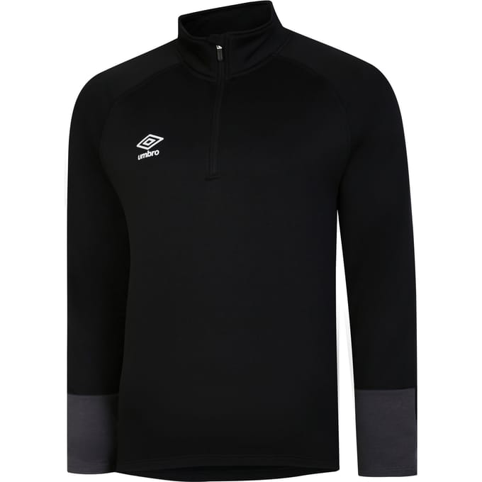 Umbro Heren Total Training Track Jacket (Zwart/Wit/Carbon)