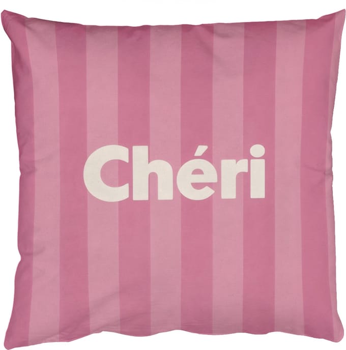 Sierkussens - Kussentjes Woonkamer - 60x60 cm - Gestreept - Roze - Chéri
