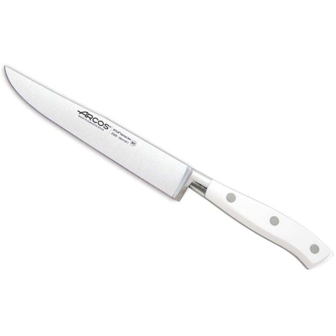 Couteau de cuisine - Riviera Arches - Lame 150 mm - Blanc - Poids 0,23 kg blanc