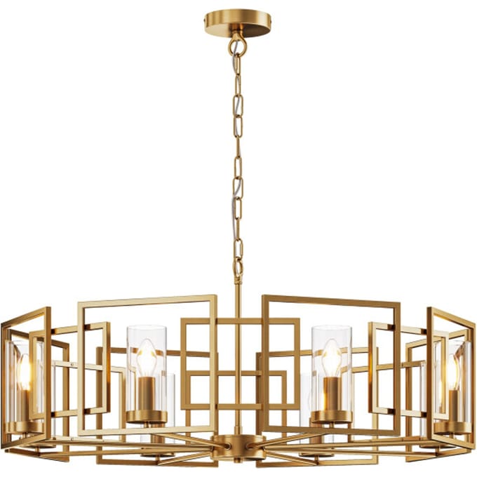 Maytoni - Hanglamp Bowi - Goud - Ø87,5