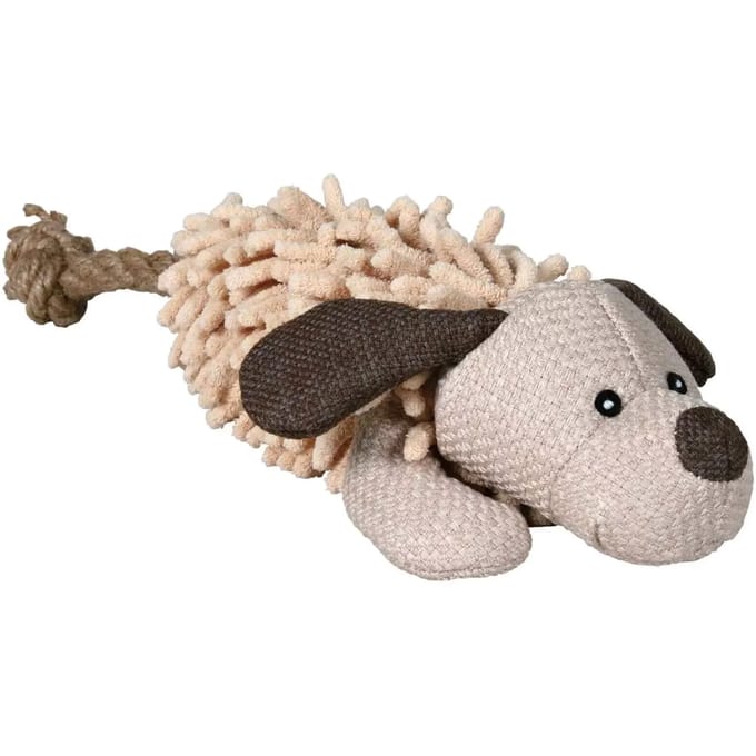 Pluche hondenspeeltje met touw Trixie