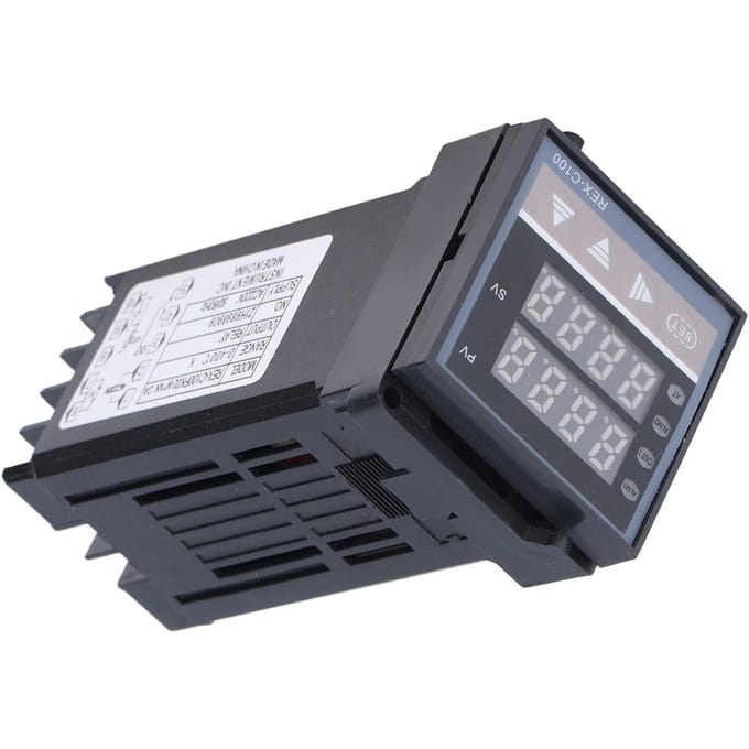 PID Temperatuurregelaar Intelligente Digitale Thermostaat K Type REXC100FK02MxAN DA AC220V gray