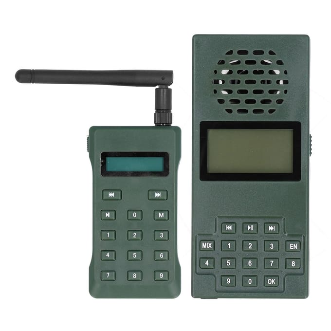 Appeau électronique de chasse pour oiseaux, haut-parleur avec télécommande