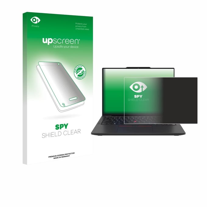 upscreen - privacy screenprotector voor Lenovo ThinkPad X13 Gen 6 - Folie Beschermfolie Blauwlichtfilter