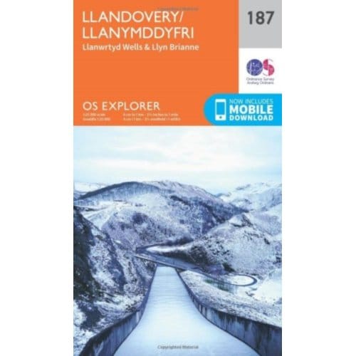 Llandovery, Llanwrtyd Wells And Llyn Brianne - Ordnance Survey