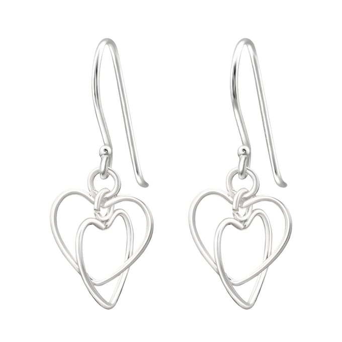 Montebello Oorbellen Adda - 925 Zilver E-Coating  - Hart - ∅12mm - 25mm
