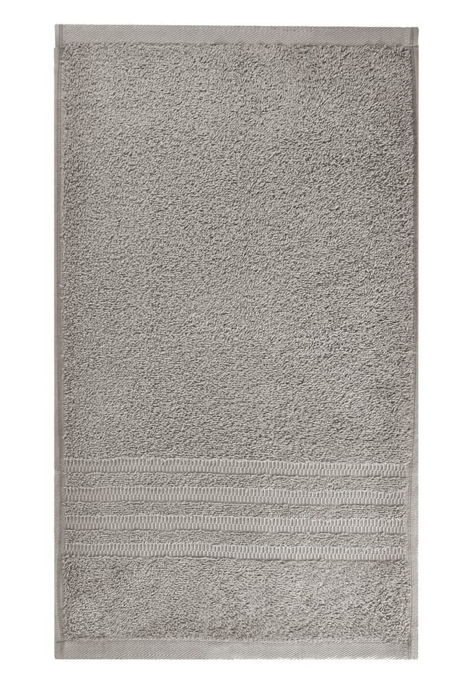 Gastenhanddoek Milano 30x50 zilver - SCHIESSER Home 30*50