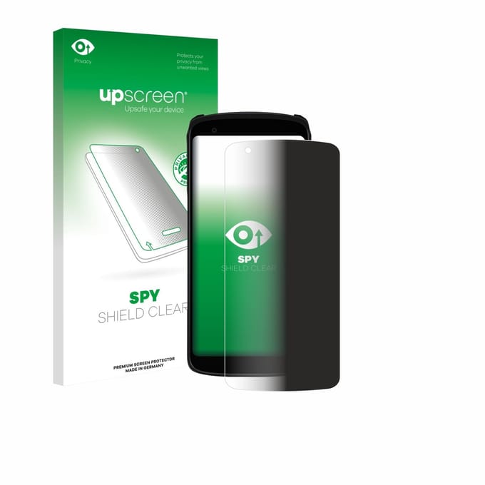 upscreen - privacy screenprotector voor Zebra TC22R - Folie Beschermfolie Blauwlichtfilter