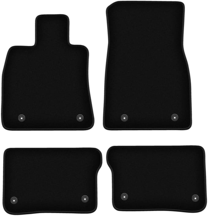 BASIC zwarte velours matten voor: Cadilac CT6 0 (2016-)
