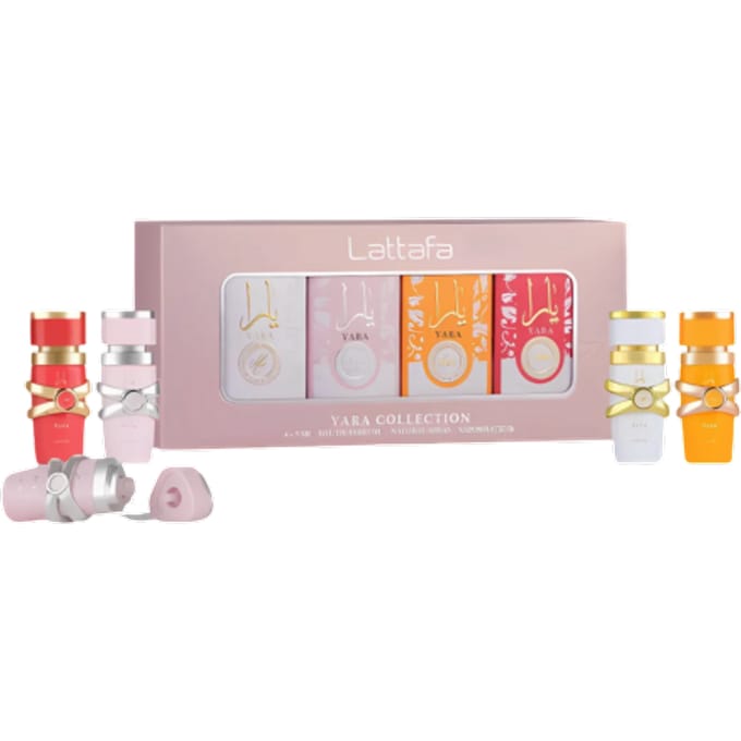 Lattafa Yara Collection Discovery Eau de Parfum Set 5ml – 4 stuks