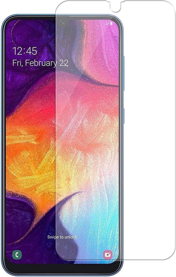 Screenprotector - Geschikt voor Samsung Galaxy A40 - Extra Sterk - Beschermglas - Gehard Glas - Tempered Glass - Screen Protector