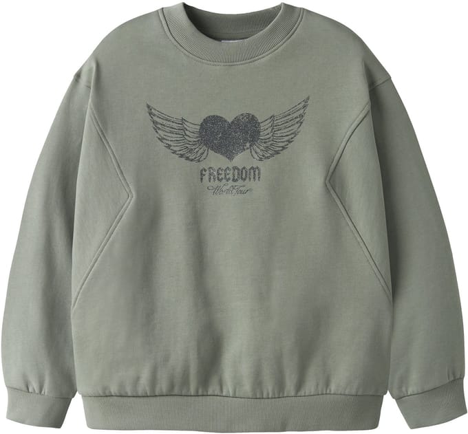 NAME IT - NKFBOIDAS LS RLX SWEAT BRU - Meisjes - Sweaters
