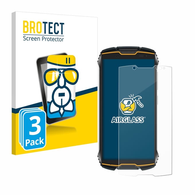 Screenprotector 3 Stuks voor Cubot King Kong Mini 2 Beschermglas transparant