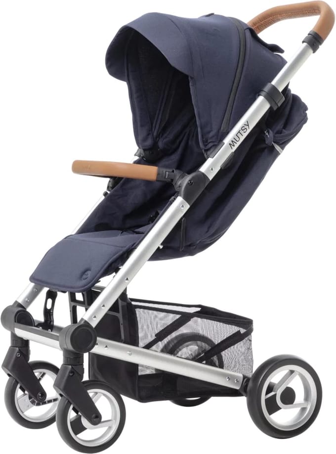 Mutsy Nexo Kinderwagen - Luxe Buggy - Snel Opvouwsysteem - Lichtgewicht Frame - Leisure River