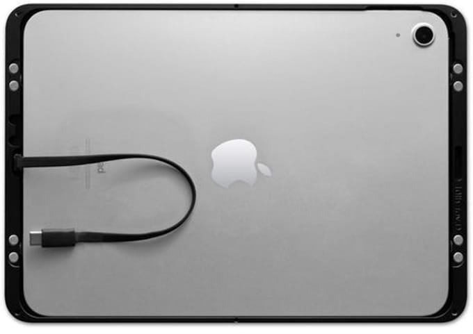 Displine Dame Wall 2.0 Wandhouder voor iPad Pro 11" (M4/M5) Titanium