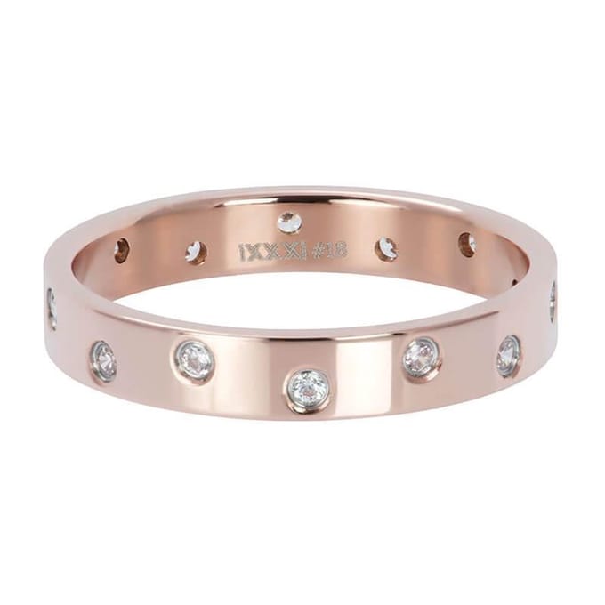 iXXXi Vulring Zirconia 14 Stones Crystal Rosé | Maat 16
