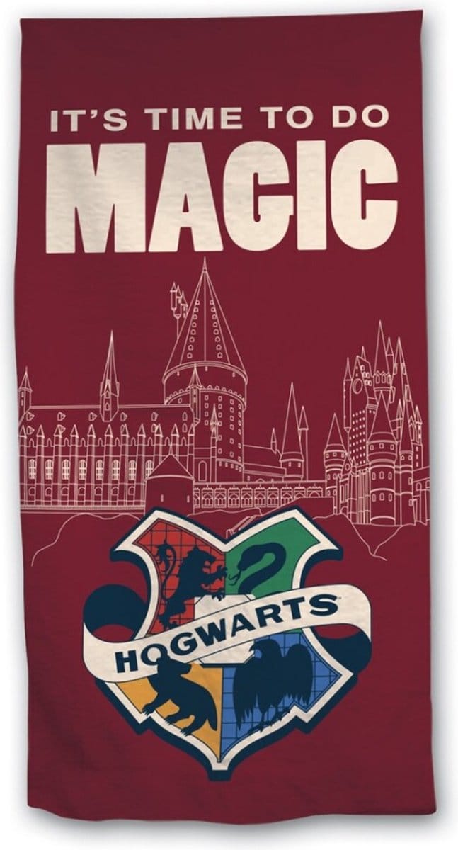 Harry Potter Strandlaken Time for Magic 70 x 140 cm